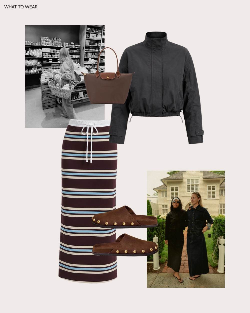 The Remi Jacket and Noa Skirt